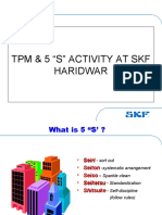 TPM & 5 "S" Activity at SKF Haridwar