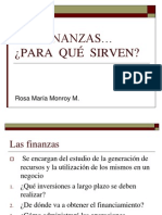 Finanzas para Que Son