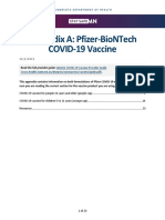 Appendix A: Pfizer-Biontech Covid-19 Vaccine