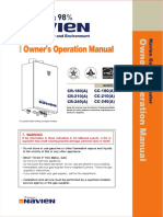 Navien CRCC Tankless Operation Manual