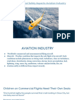 Environmental Safety Aspects - Aviation Industry
