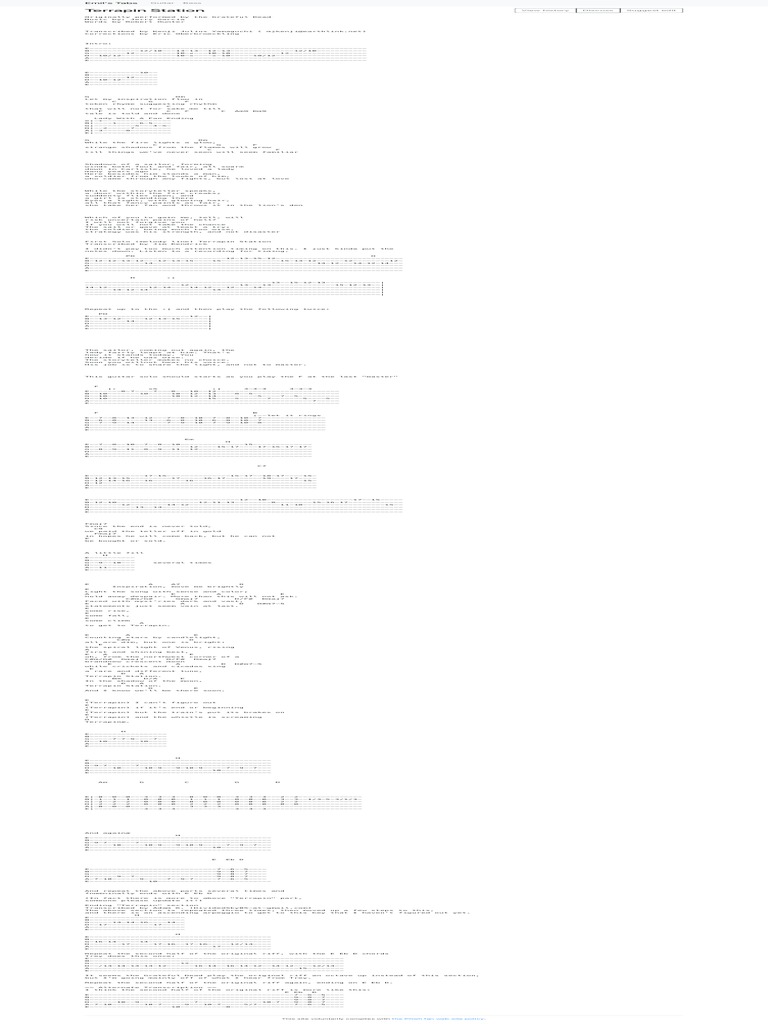 Terrapin Station Guitar Bass PDF