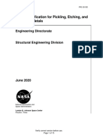 PRC-5010 - Process Specification For Pickling, Etching, and Descaling of Metals - NASA