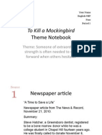 Theme Notebook Model