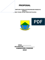 Contoh Proposal Bsps Rutilahu PDF Free