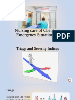 Nursing Care of Clients in Emergency Situation 2