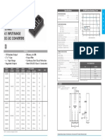 Ec4Bw: 10 Watt 4:1 Input Range DC-DC Converters