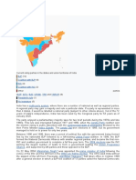 Current Ruling Parties in The States and Union Territories of India (12) (6) (4) (2) Other Parties (,, ,, And)