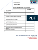 Persyaratan Check List - IMB 300 m2 - Kabupaten Bekasi