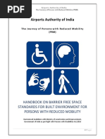 Airports Authority of India PRM Handbook, 2019