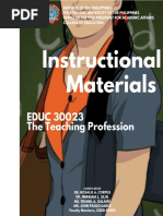 EDUC 30023 The Teaching Profession RACorpus