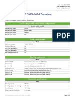 Refurbished CISCO C9300-24T-A Datasheet: Cisco Catalyst 9300 Series Switches