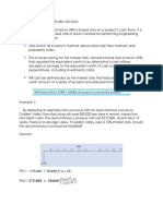 Lesson 12. Internal - Rate - of - Return - Method