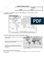 Clima y tiempo: zonas climáticas, mapas meteorológicos e instrumentos de medida