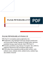 Pajak Penghasilan Pasal 22