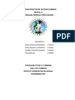 LAPORAN PRAKTIKUM  BOTANI FARMAS V