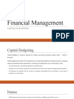FM Class Capital Budgeting