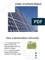 Fundamentals of how photovoltaic cells work