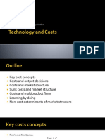 IO Technology and Costs