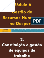 Gestão de Recursos Humanos