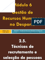 Gestão de Recursos Humanos