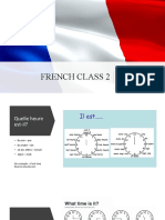 French Class 2 Time and Daily Routine Lesson