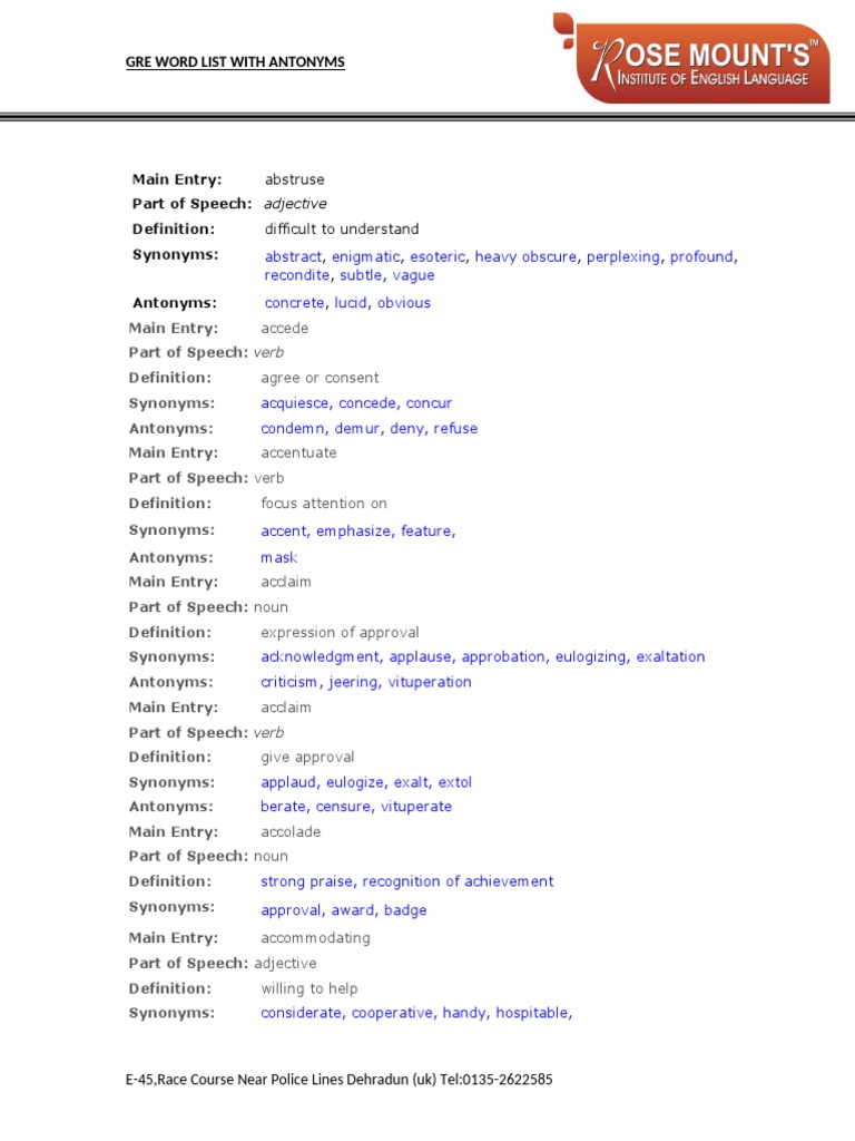 gre-word-list-with-synonyms-and-antonyms-pdf-part-of-speech-adjective