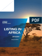 15.listing in Africa 2014 KPMG