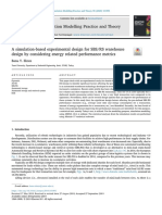 A Simulation Based Experimental Design For SBS RS War 2020 Simulation Modell