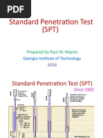 Standard Penetration Test SPT