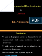 Materials of Pharmaceutical Plant Construction: Corrosion