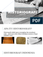 KD 3.8 Historiografi