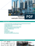 Equidade Socioterritorial Habitação e Regularização Fundiária