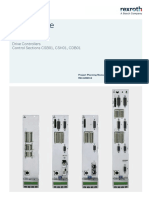 Indradrive: Drive Controllers Control Sections Csb01, Csh01, Cdb01