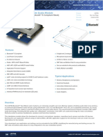 LM746 Bluetooth® Dual Mode Audio Module: Standalone (With Embedded Bluetooth® 5 Compliant Stack)