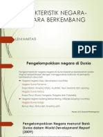 2.karakteristik Negara-Negara Berkembag