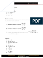 Clase 4 - Binomios y Racionalización - Tarea