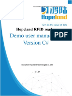 Hopeland RFID Reader PC Demo User Manual - C#-V4.37