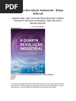 A Quarta Revolução Industrial