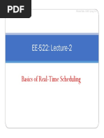 EE-522: Lecture-2: Basics of Real-Time Scheduling