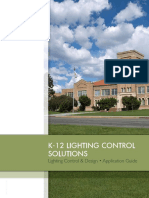 K-12 Lighting Control Solutions:, Ighting