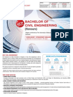 Uon Bachelor of Civil Engineering 21 Nov 2019