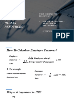 Employee Turnover in Human Resources
