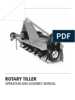 Rotary Tiller Operation Guide