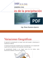 Sesió 9 - Variaciones de Precipitación