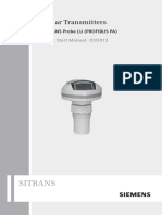 Manual Nível Ultrasonico Siemens