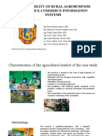 Sustainability of Rural Agrobusiness Through E-Commerce Information Systems