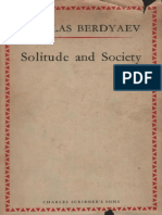 Berdyaev, Nikolai - Solitude and Society (Bles, 1938)