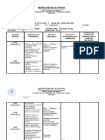 Plan de Clases y Evaluacion Calidad Total