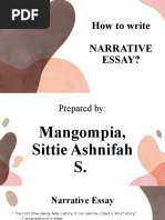 How To Write Narrative Essay?